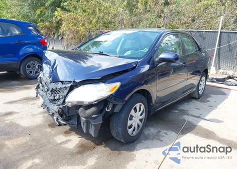 2011 Toyota Corolla Le z USA, uszkodzony, nr VIN 2T1BU4EE3BC723195